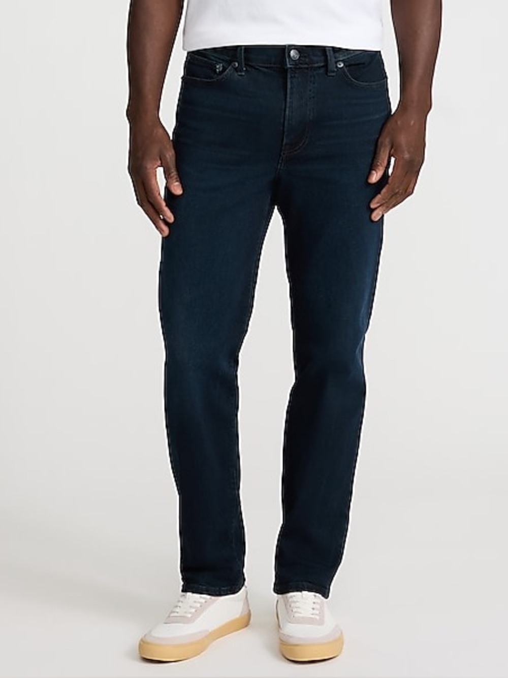 EXPRESS Men’s Slim Straight Dark Wash Jeans, 36x30